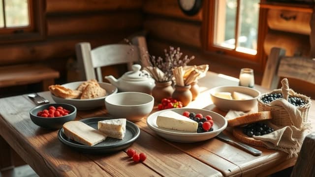 Enkel mat i fjällstugan som smakar hemma
