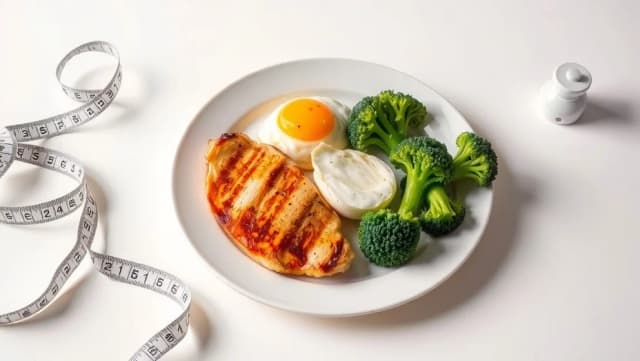 Proteinrik mat med lite kalorier